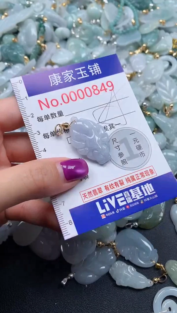 颈饰未镶嵌翡翠849