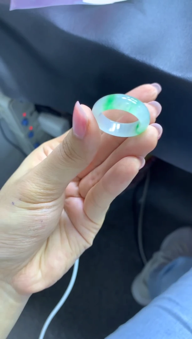 未镶嵌定制翡翠戒圈#99999元-毛货需精细抛光