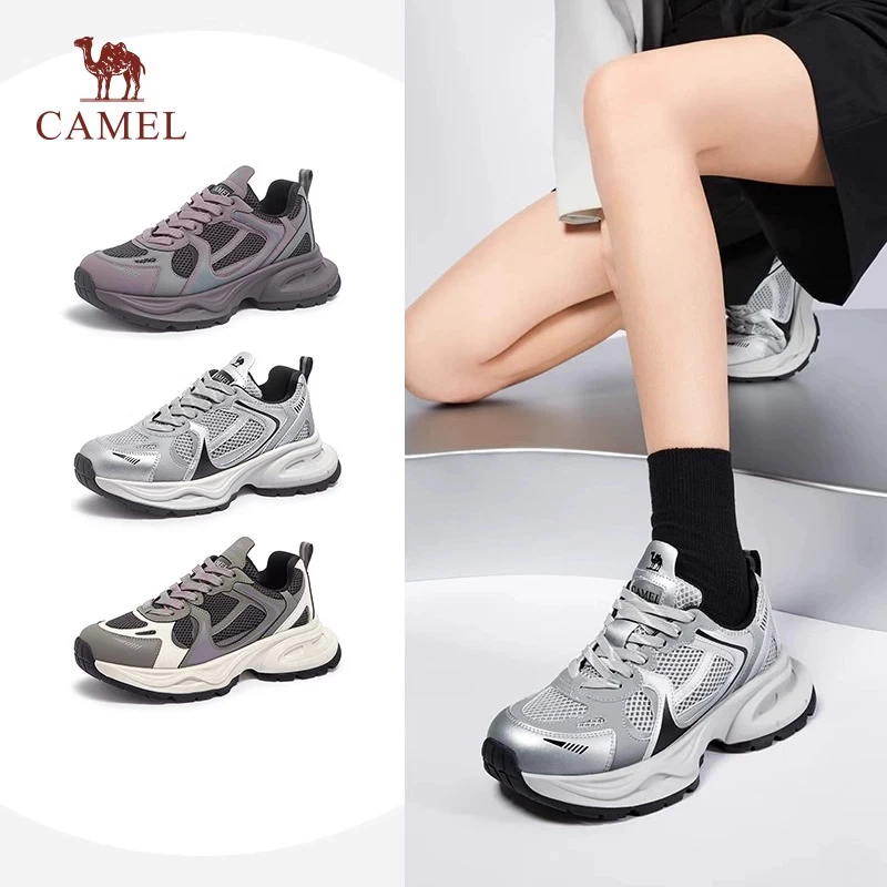 【银河】骆驼老爹鞋新款女鞋时尚百搭户外运动鞋子增高鞋爆款鞋子女