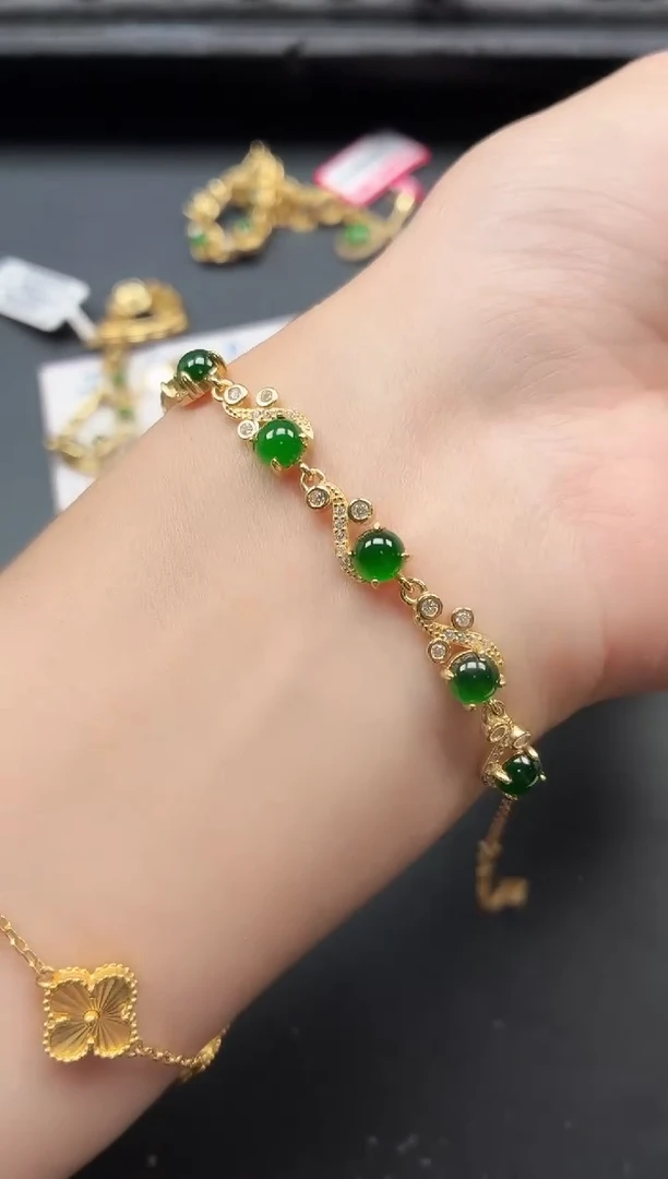 银S925镶嵌戒指翡翠1111