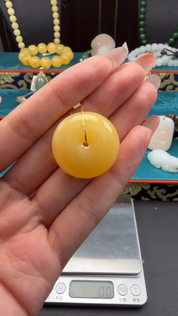 未镶嵌颈饰蜜蜡sm116吊坠多样性发其一