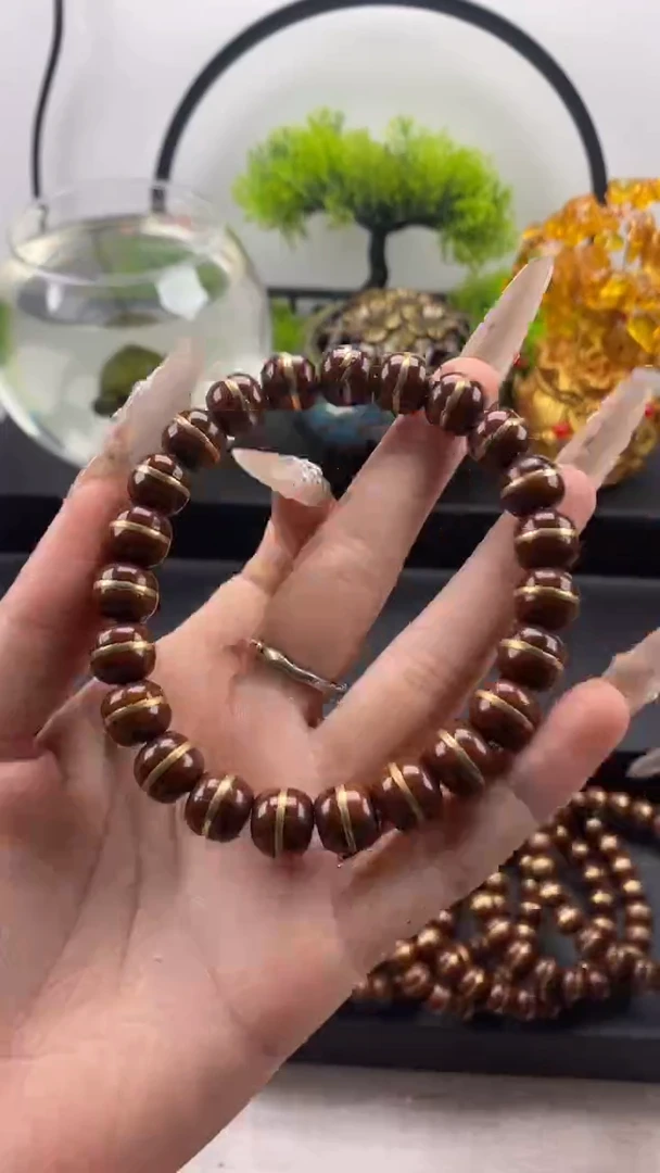 紫金鼠手串紫金鼠一线天二代18号