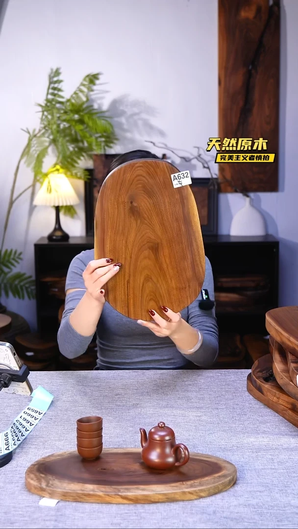 木北美黑胡桃原木.干裂疤结不属于商品质量问题完美主义者慎拍