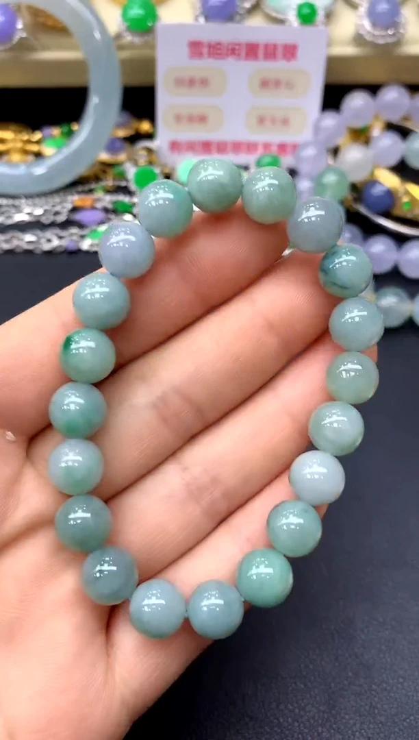 未镶嵌手串翡翠9-中国好珍宝