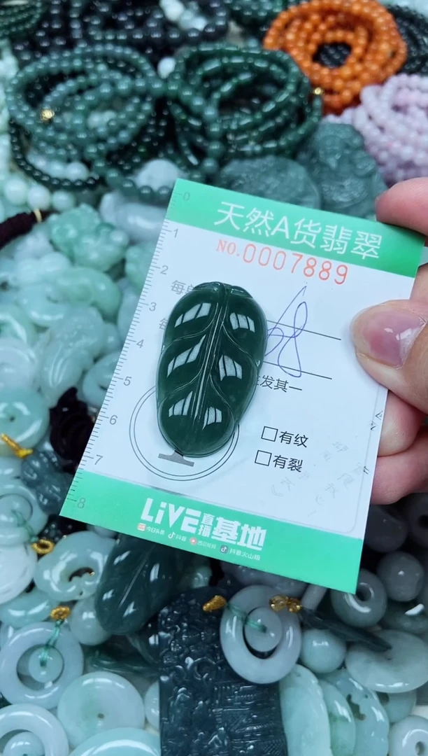 颈饰未镶嵌翡翠天然A货 支持复检