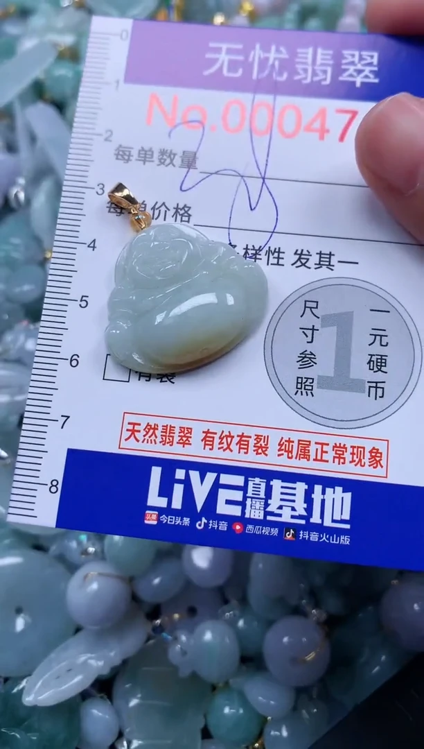 颈饰未镶嵌翡翠4700