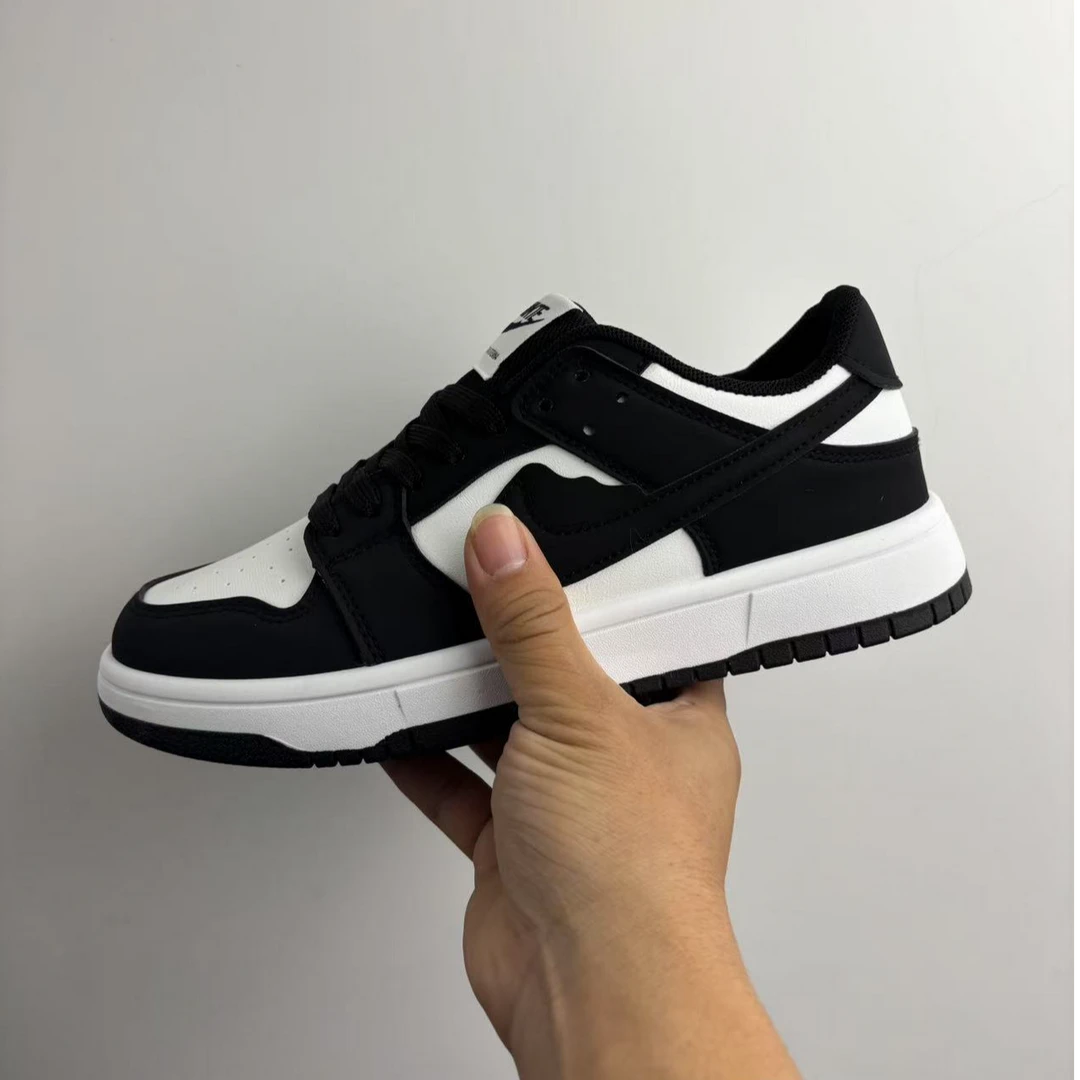 田田家平替板鞋学生休闲鞋男鞋时尚透气男生鞋nis全皮面四季潮鞋