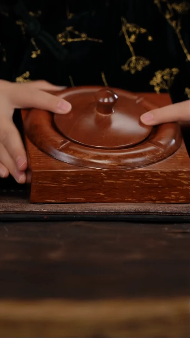 茶杯紫砂福利紫砂木质烟灰缸