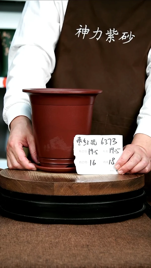 紫砂花盆花卉园艺6373+Z