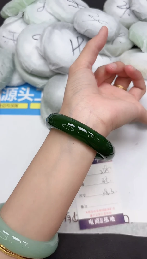 未镶嵌手镯东陵石238-58.3
