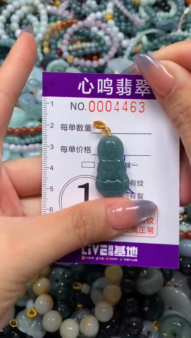 颈饰未镶嵌翡翠闪购004463
