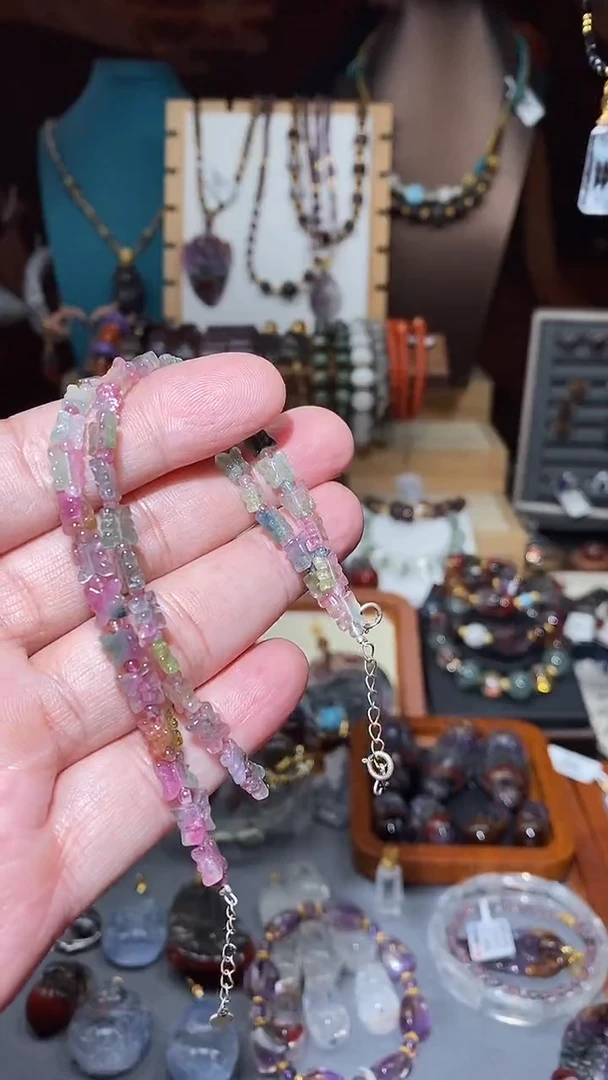 蝴蝶手链未镶嵌碧玺多样性发一条