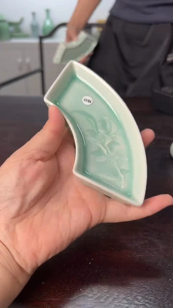 龙泉云间青瓷小米茶器
