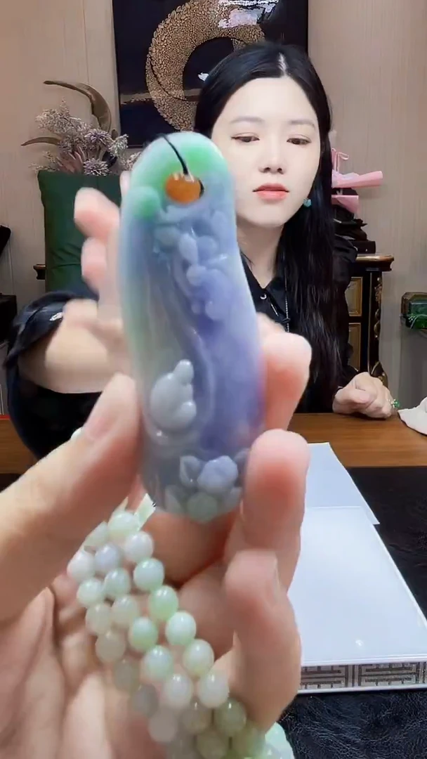未镶嵌定制翡翠吊坠208