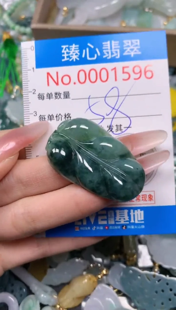 【闪购商品】翡翠颈饰未镶嵌含绳0001596