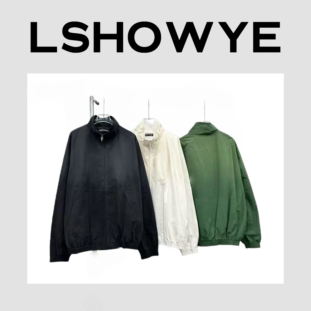 LSHOWYE｜洗水喷色刺绣外套2FF370