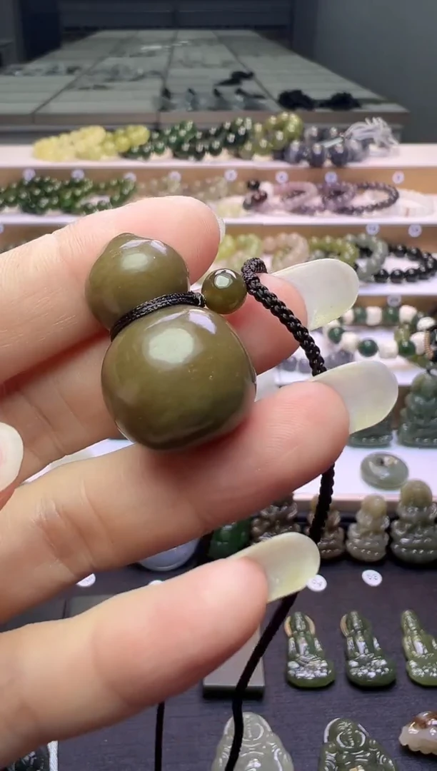 颈饰未镶嵌和田玉78号链接约卡30*18