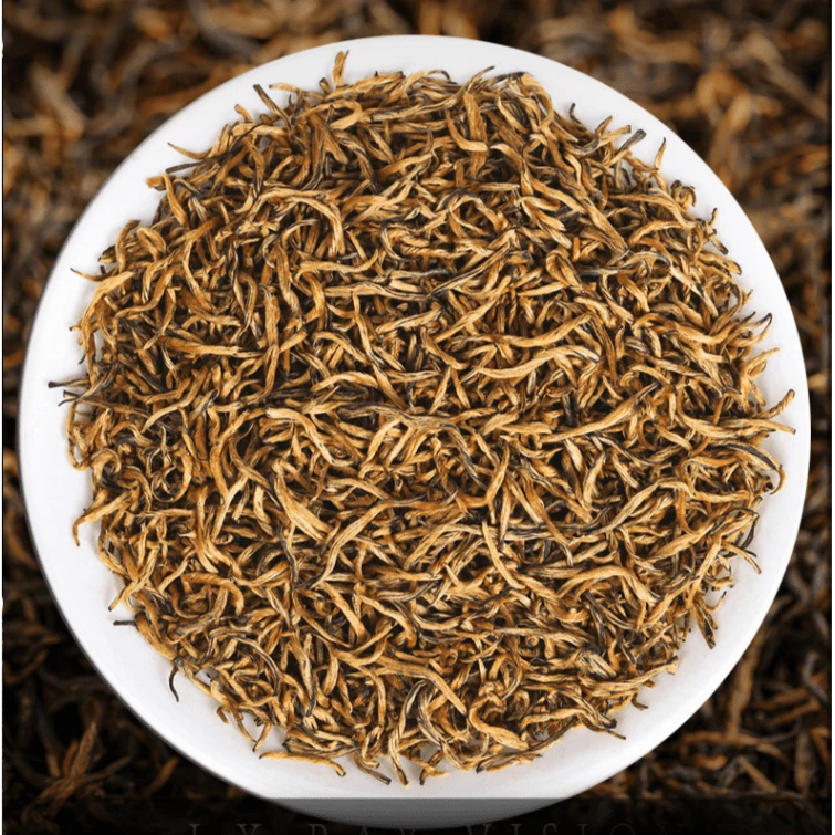 金骏眉红茶茶叶2025新茶蜜香红茶全黄芽醇香滇红嫩芽送礼自饮佳品