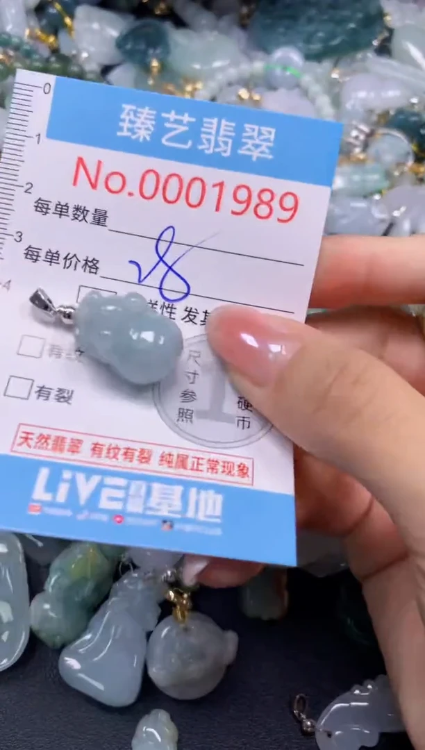 颈饰未镶嵌翡翠1989