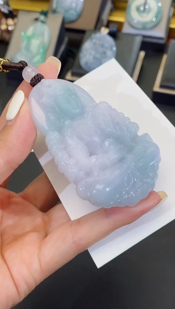 颈饰未镶嵌翡翠缅甸天然翡翠