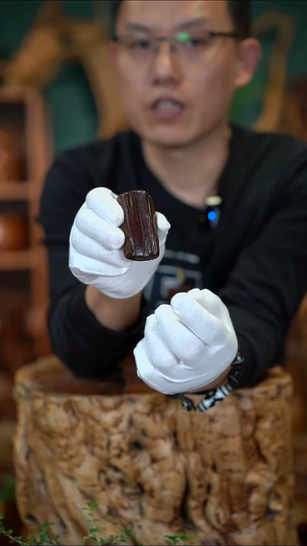 枣木雷击枣木雷晶手把件