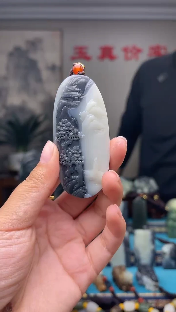 未镶嵌和田玉挂件1