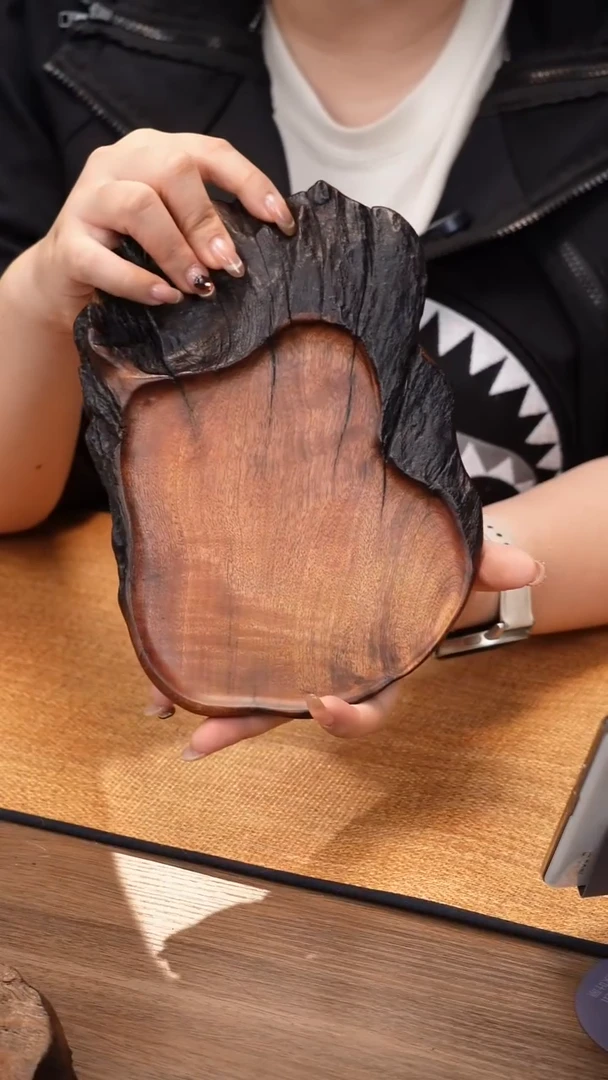 48号云小屋紫柚木壶承