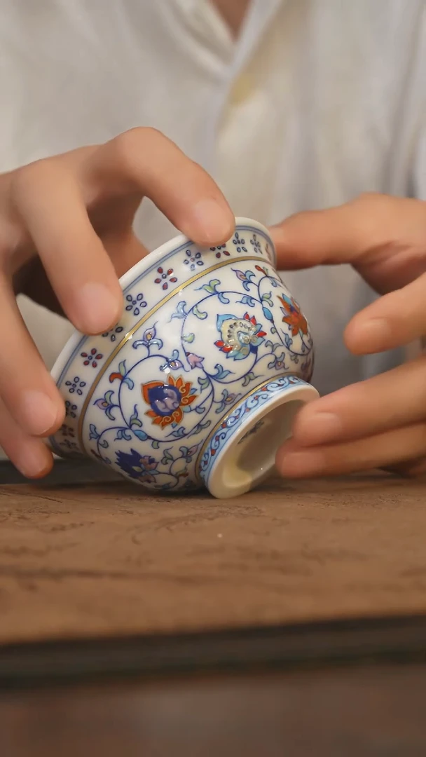 瓷片柴窑青花破价福利
