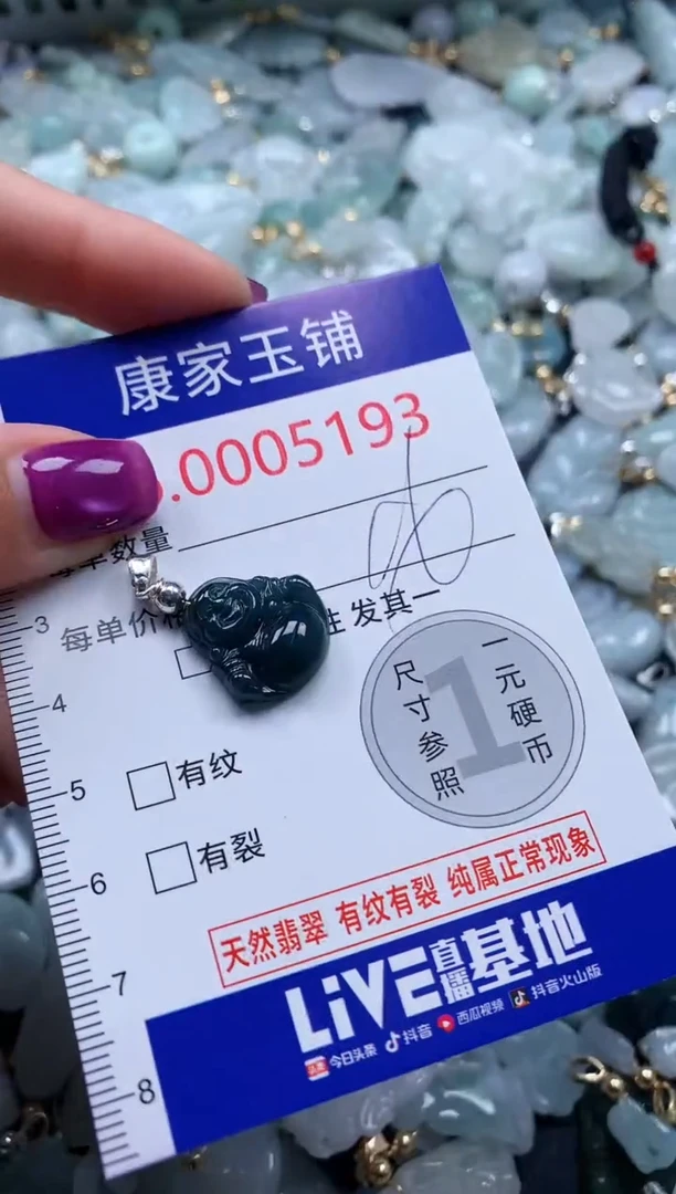 颈饰未镶嵌翡翠5193