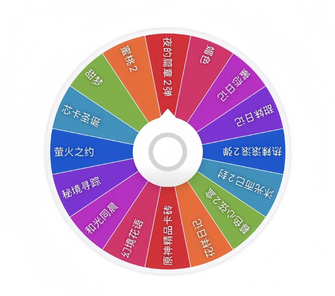 【幸运大转盘】 二次元拆卡收藏卡卡牌潮玩盲盒