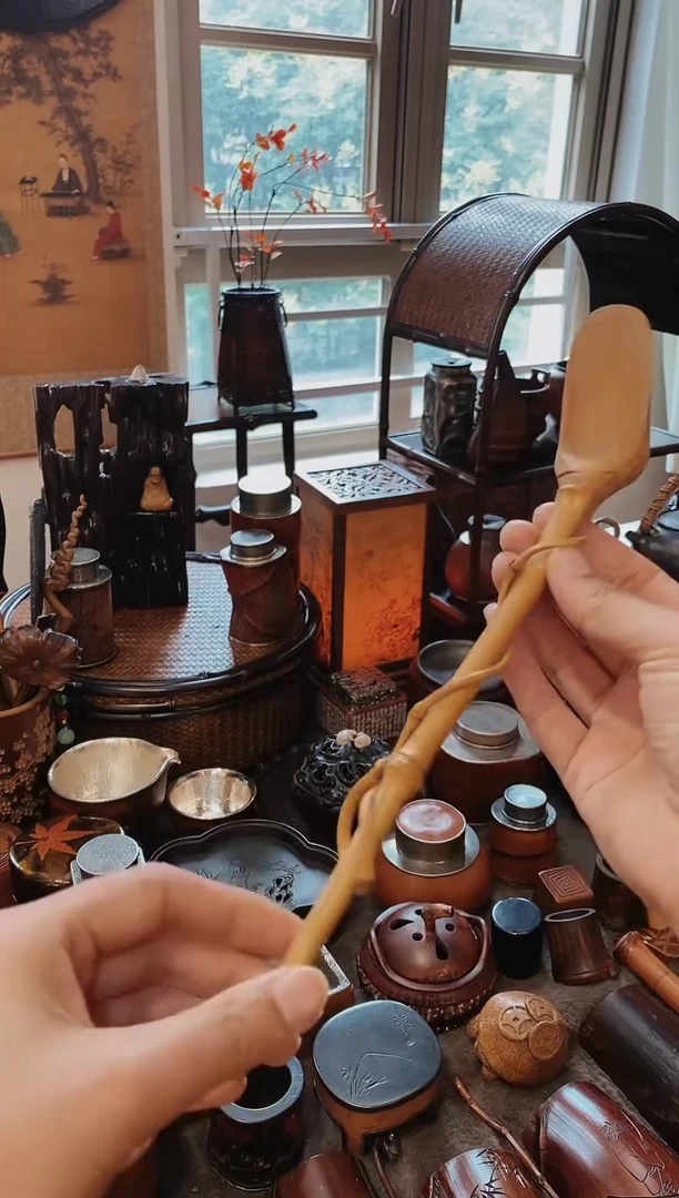 竹子精品款式茶铲