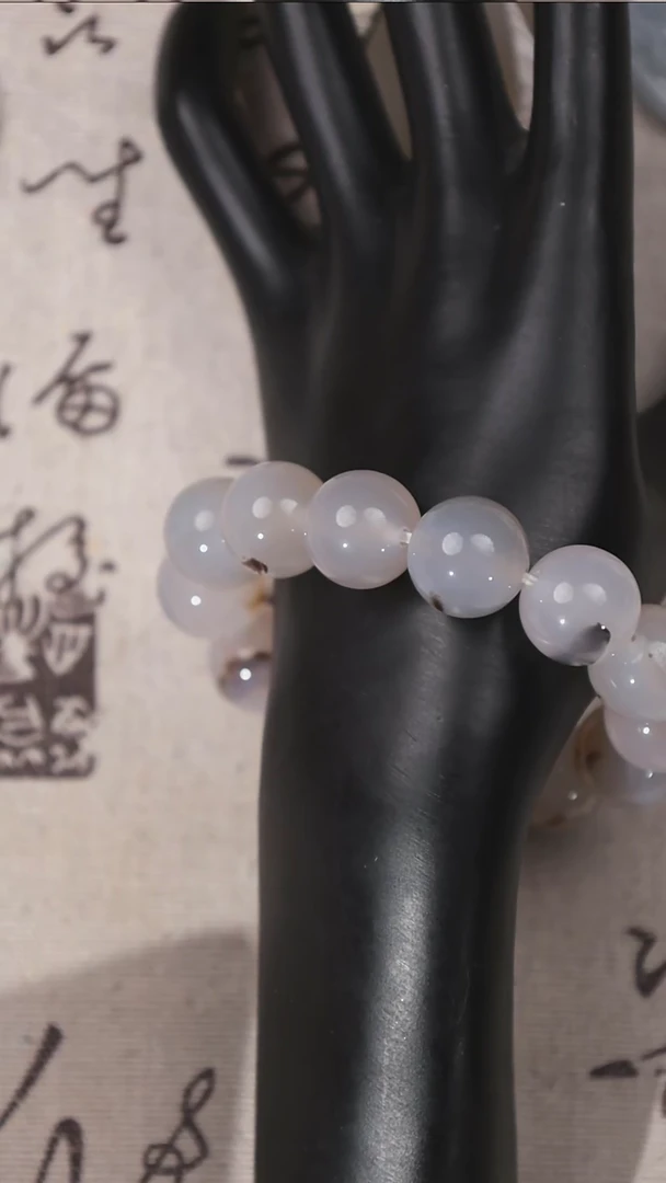 未镶嵌吊坠(不含链)玛瑙/玉髓  水草玛瑙手串