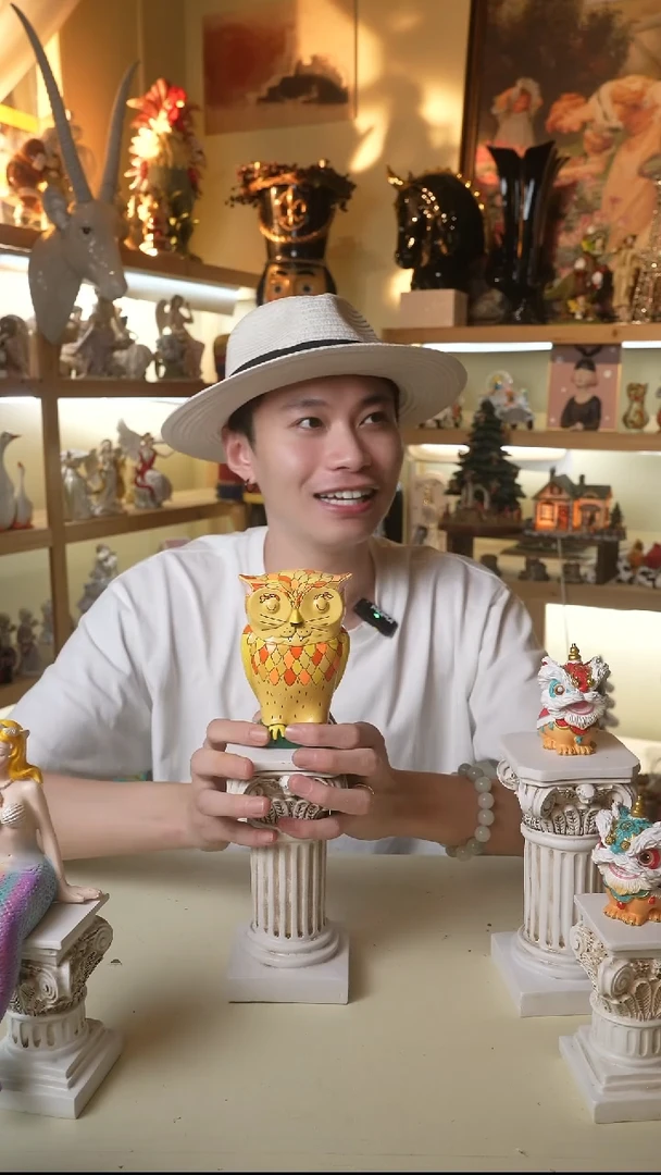 默认微瑕高端树脂陶瓷摆件Y