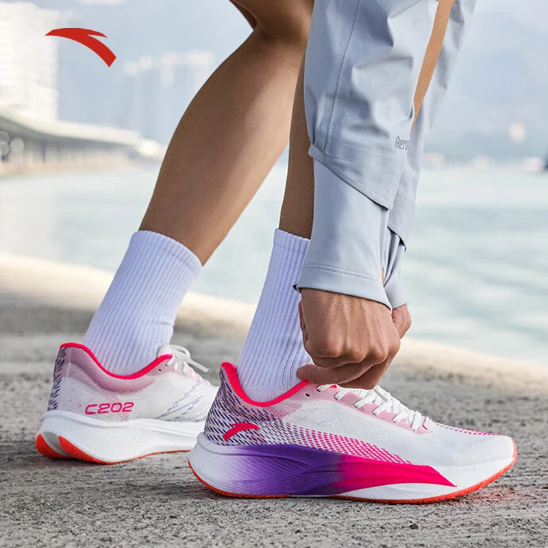 安踏C2025代氮科技专业碳板马拉松跑步鞋男女竞速低帮跑鞋运动鞋