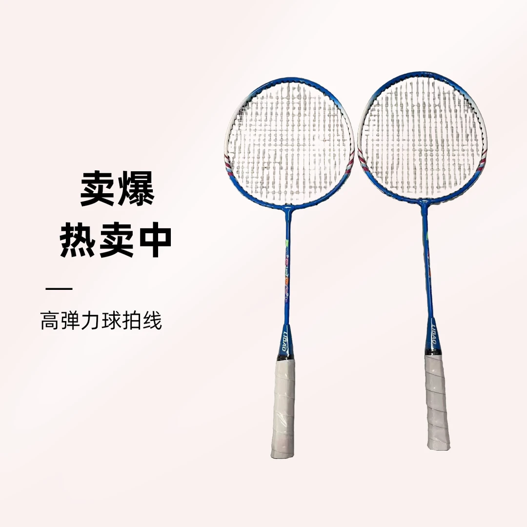 292  力豹铁合金儿童羽毛球拍