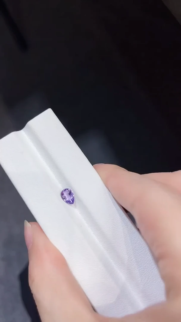 未镶嵌笔搁紫晶天然裸石