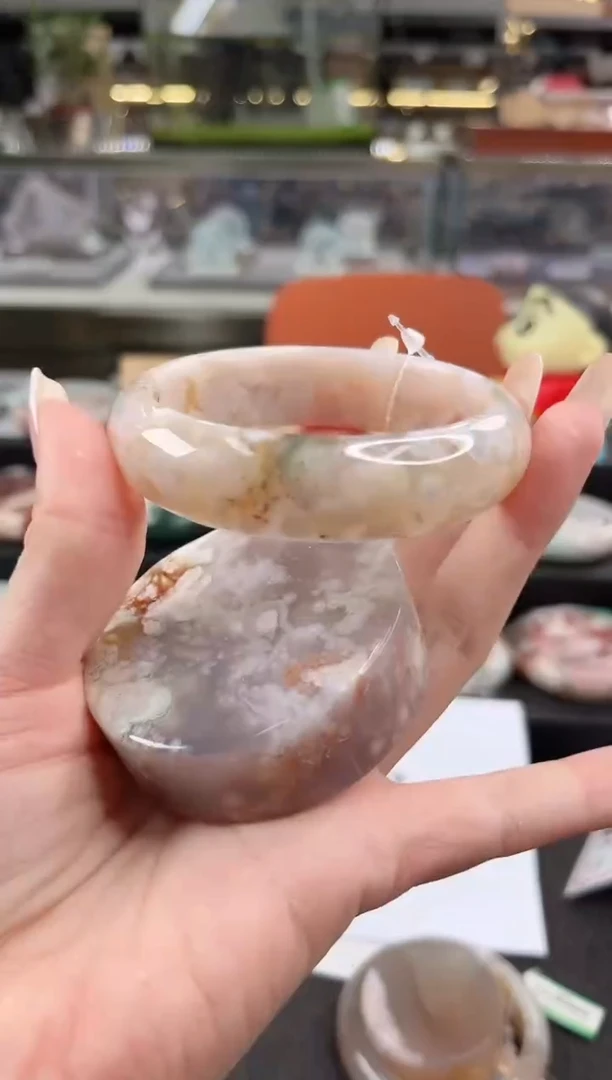 未镶嵌手镯石英质玉57圈口（赠品镯心）1751474