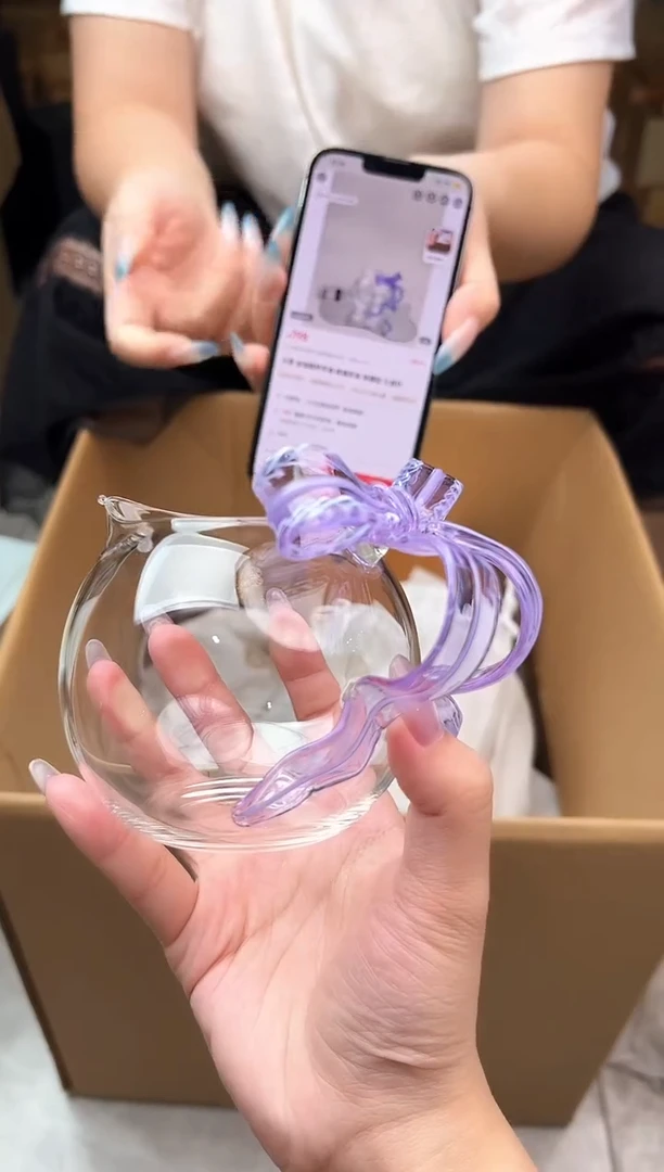 禾墨紫璃蝶梦浅紫色