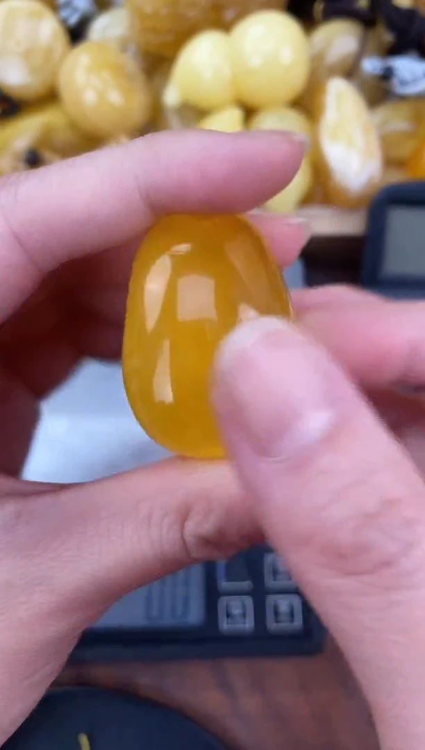 裸石琥珀未镶嵌天然琥珀蜜蜡