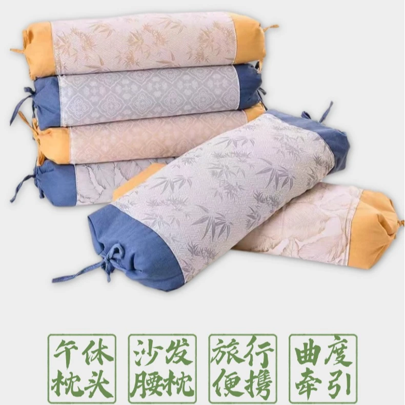 【腰枕/颈椎枕/午休枕】荞麦壳多功能颈椎枕