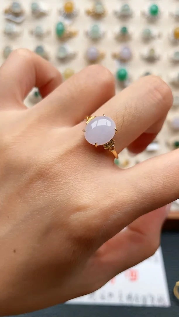 【闪购商品】翡翠戒指银S925镶嵌1111