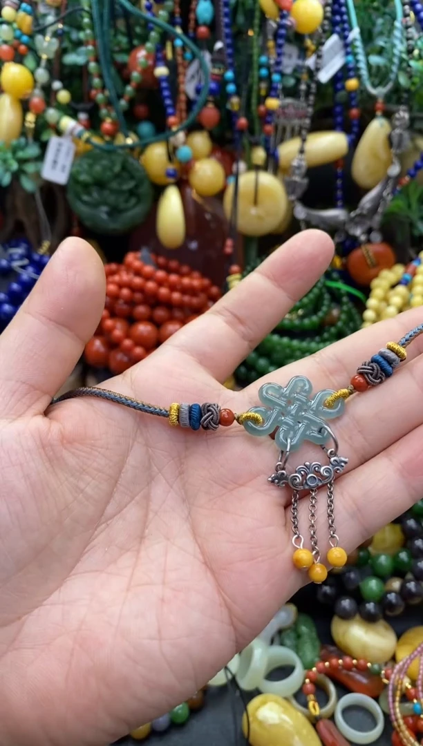 【闪购商品】翡翠颈饰未镶嵌翡翠项链