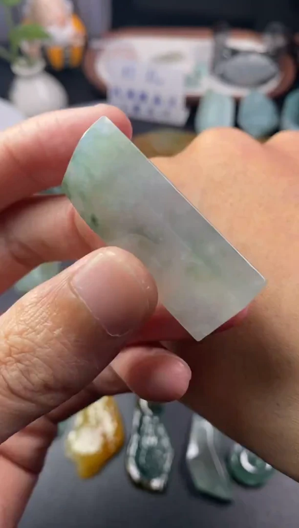 未镶嵌定制翡翠翡翠片料定制未镶嵌1.2-9