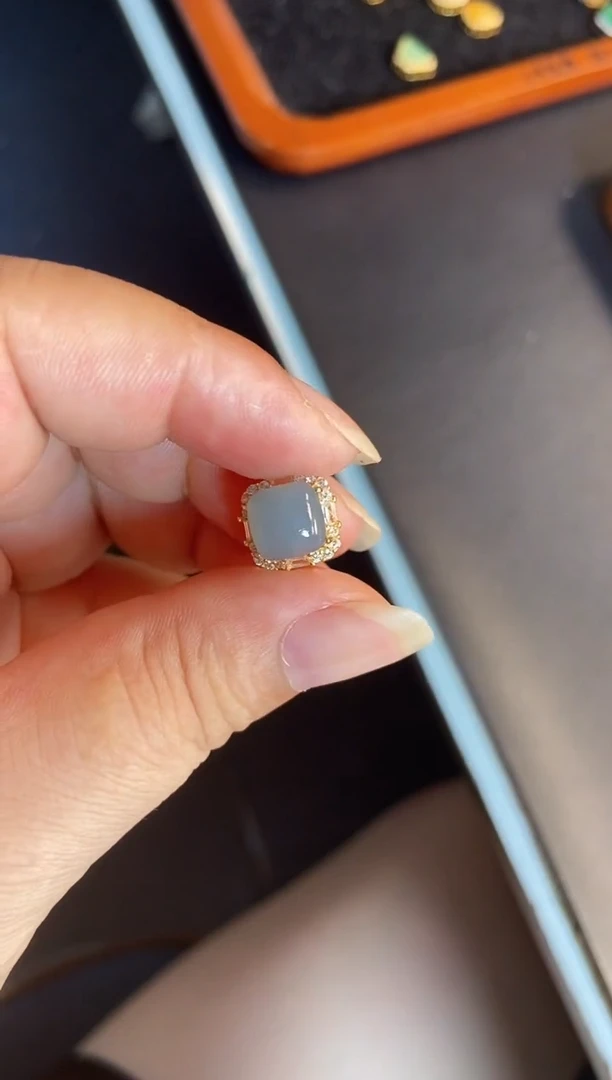 吊坠(不含链)银S925镶嵌翡翠1