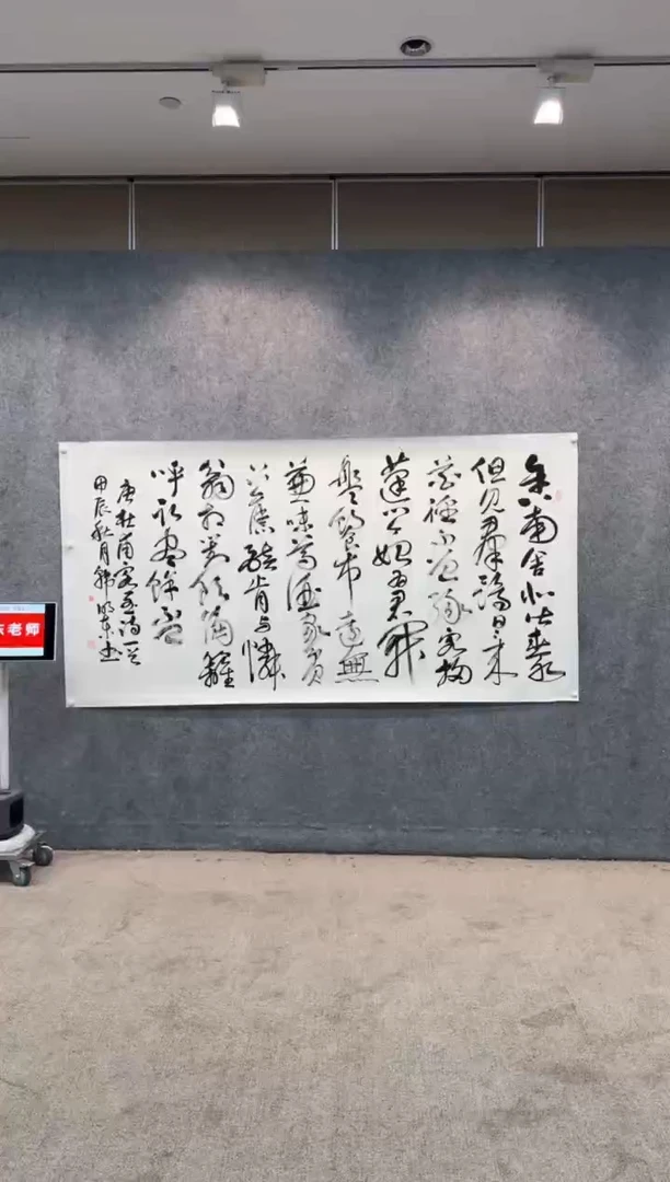 【闪购商品】书法sf不二轩书法作品hmd03