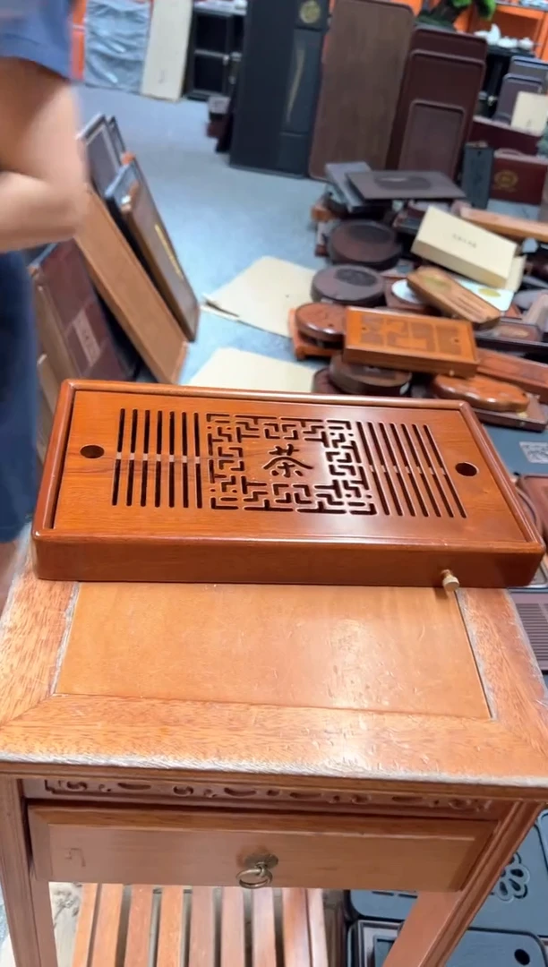 花梨木茶盘36*20