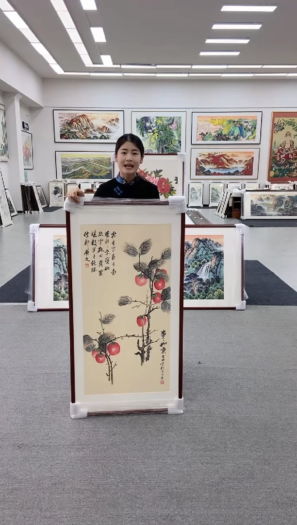 国画事事如意       125*65