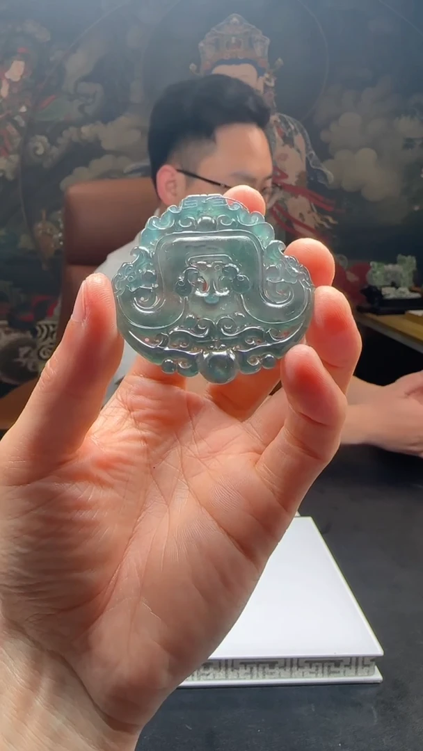 【闪购商品】定制翡翠未镶嵌L-@@QJXC2764