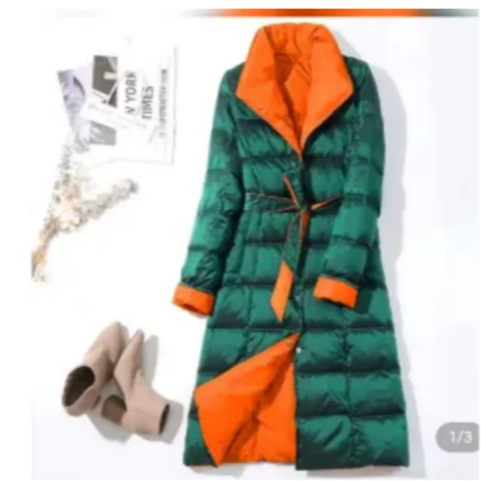 【羽绒服】索尼尔保羅冬季保暖加绒加厚款宽松外套女装678[SPC]