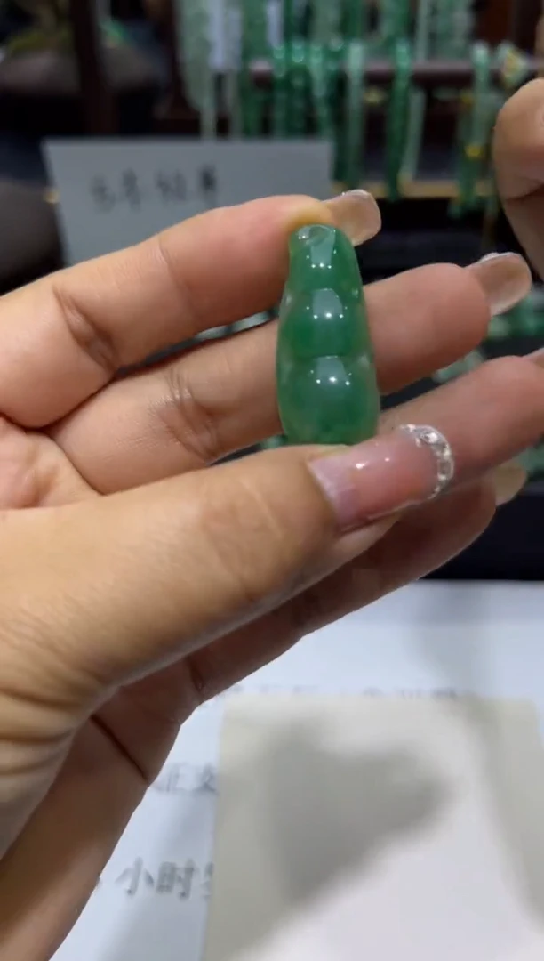 未镶嵌豆子石英质玉豆子